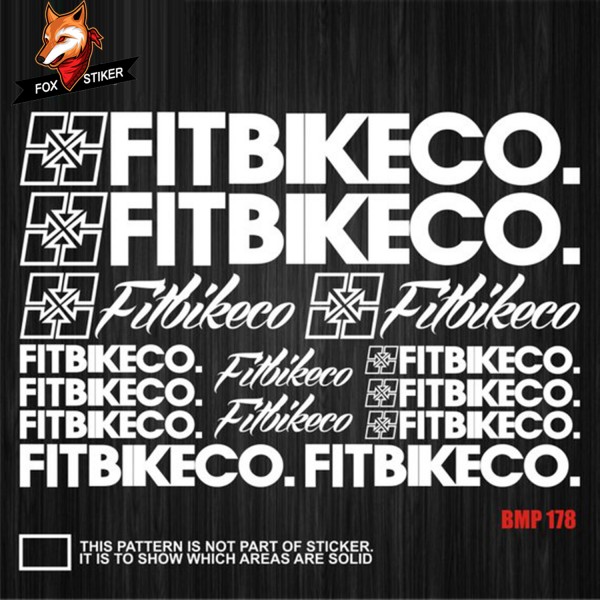 Bicycle Frame Decal Stickers  FITBIKE-01